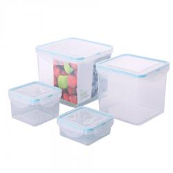 樂(lè)廚密封保鮮盒4件套（