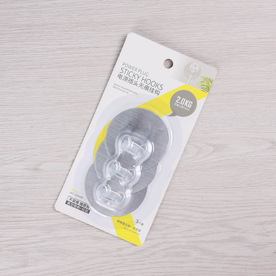 電源插頭無(wú)痕掛鉤