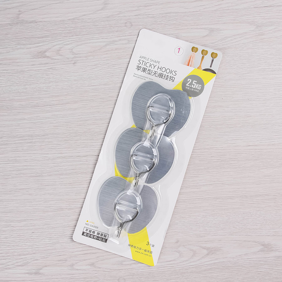 蘋(píng)果型無(wú)痕掛鉤