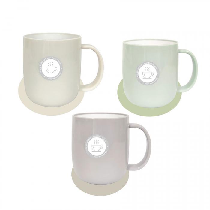 時尚雙色口杯(400ml)