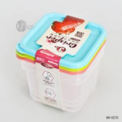 0270怡味正方形保鮮盒